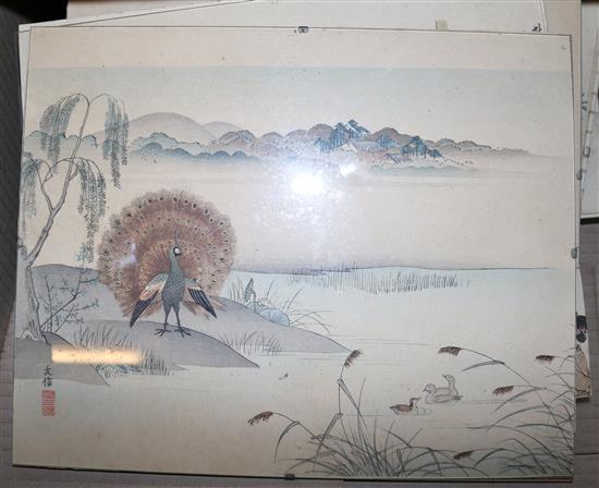 Box of woodblock pictures